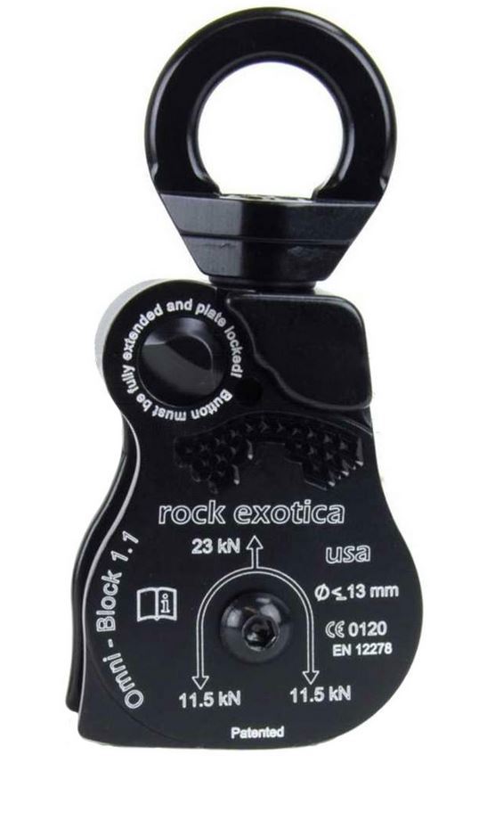 Rock Exotica Omni Block 1.1 Single Rope Pulley