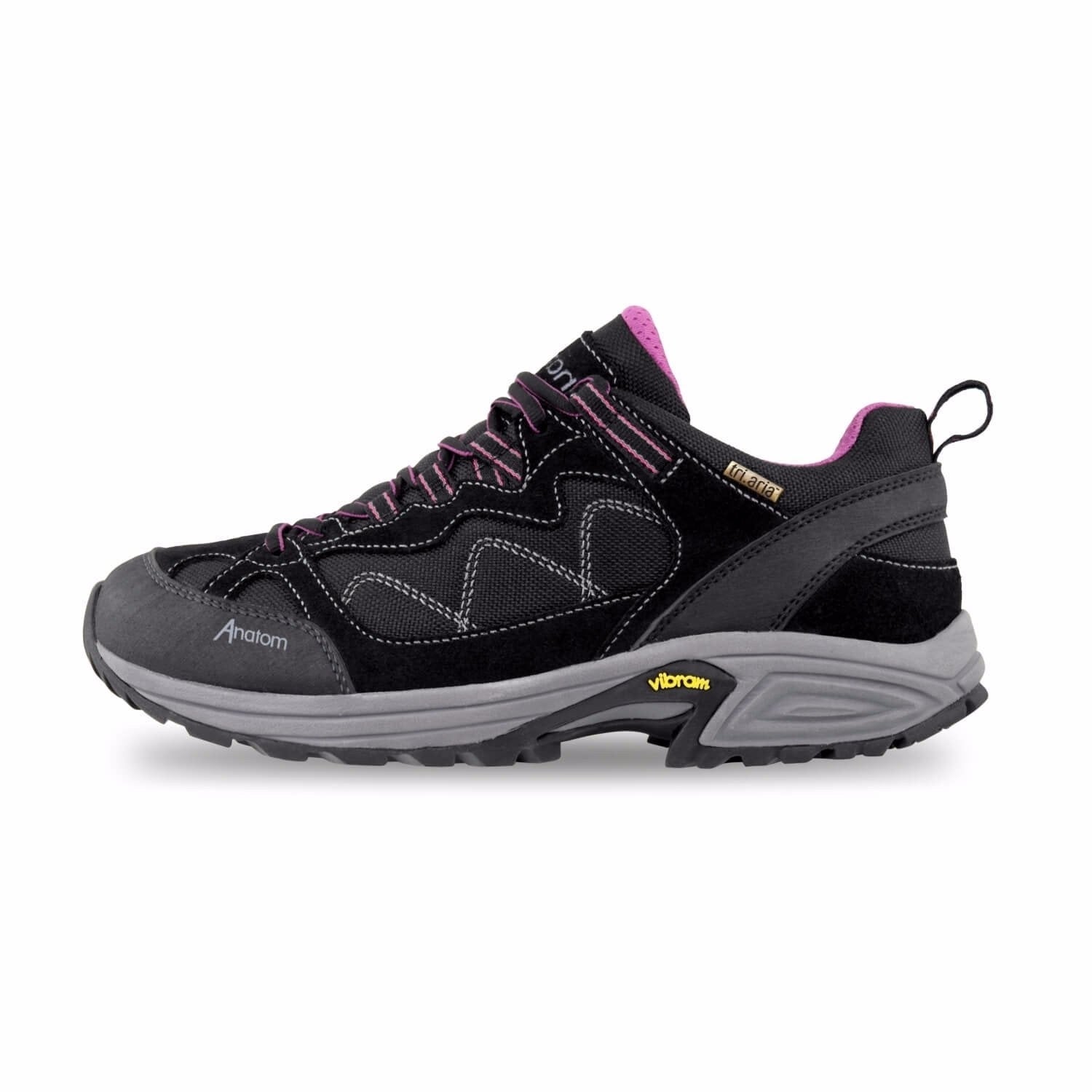 Anatom S1 Skye Trail Womens Hiking Shoe - Carbon/Plum