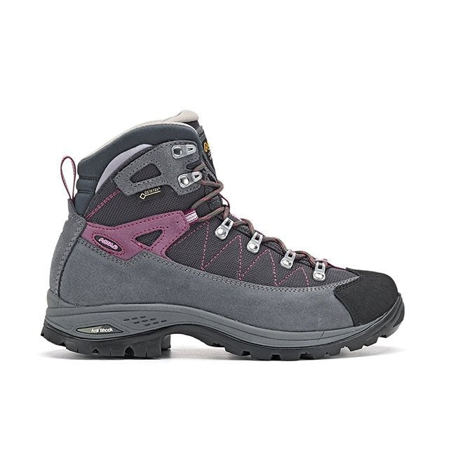 Asolo Finder GV Womens Hiking Boot - Grey/Gunmetal/Grapeade