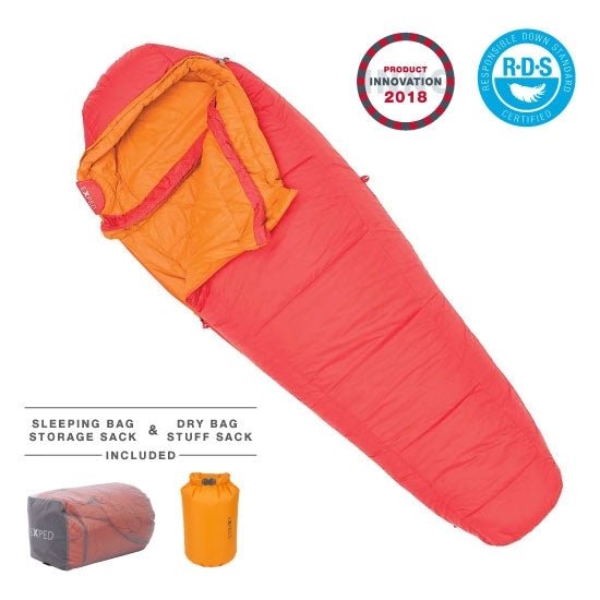 Exped LiteSyn +2°C Ultra Lightweight Sleeping Bag - Medium