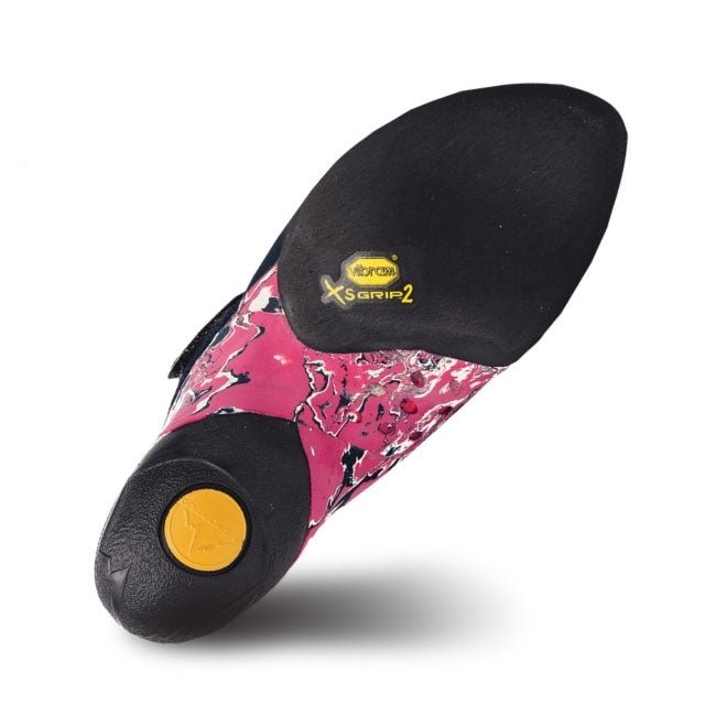 La Sportiva Solution Womens Climbing Shoe - White/Pink