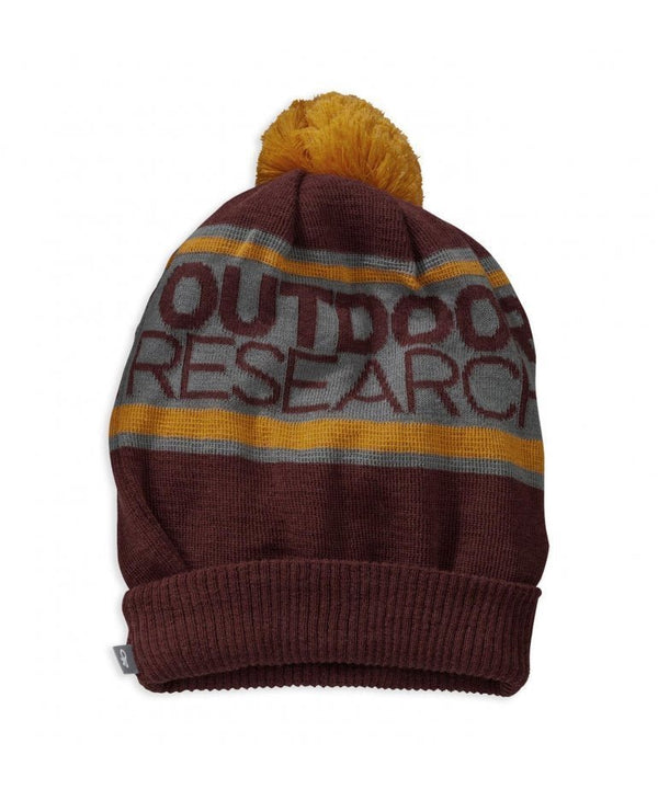Outdoor Research Pop Top Beanie Headwear - Brick/Cheddar
