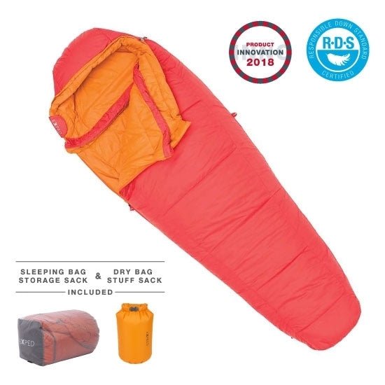 Exped LiteSyn +2°C Ultra Lightweight Sleeping Bag - Long