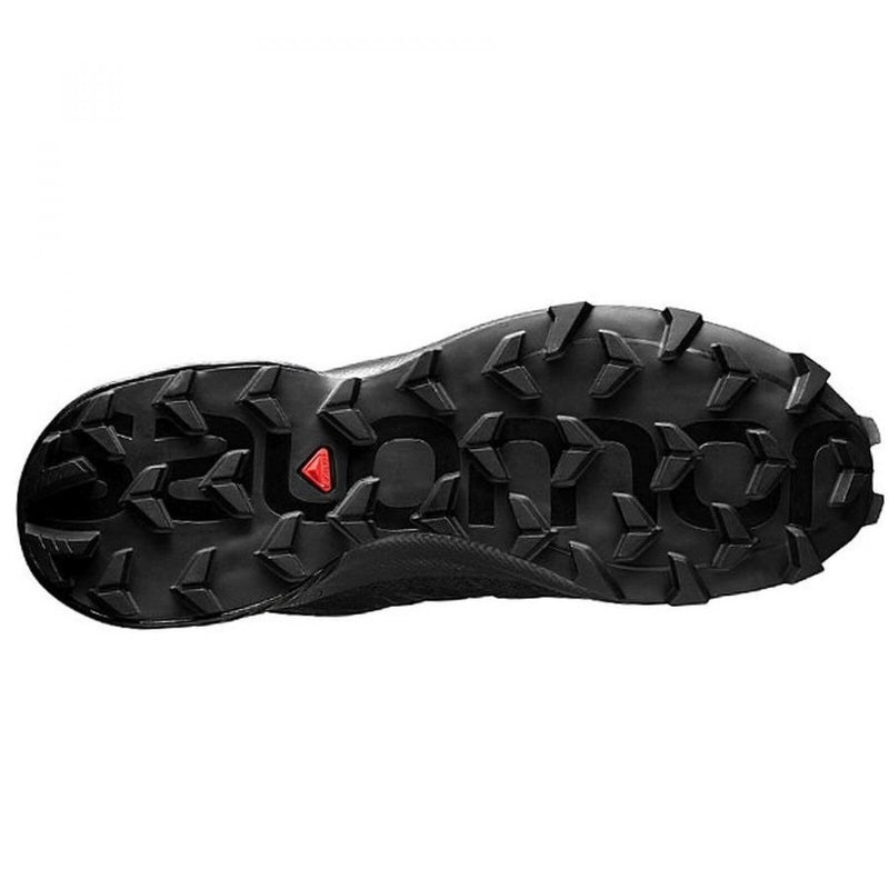 Salomon Speedcross 5 Mens Trail Running Shoe - Black/Black/Phantom