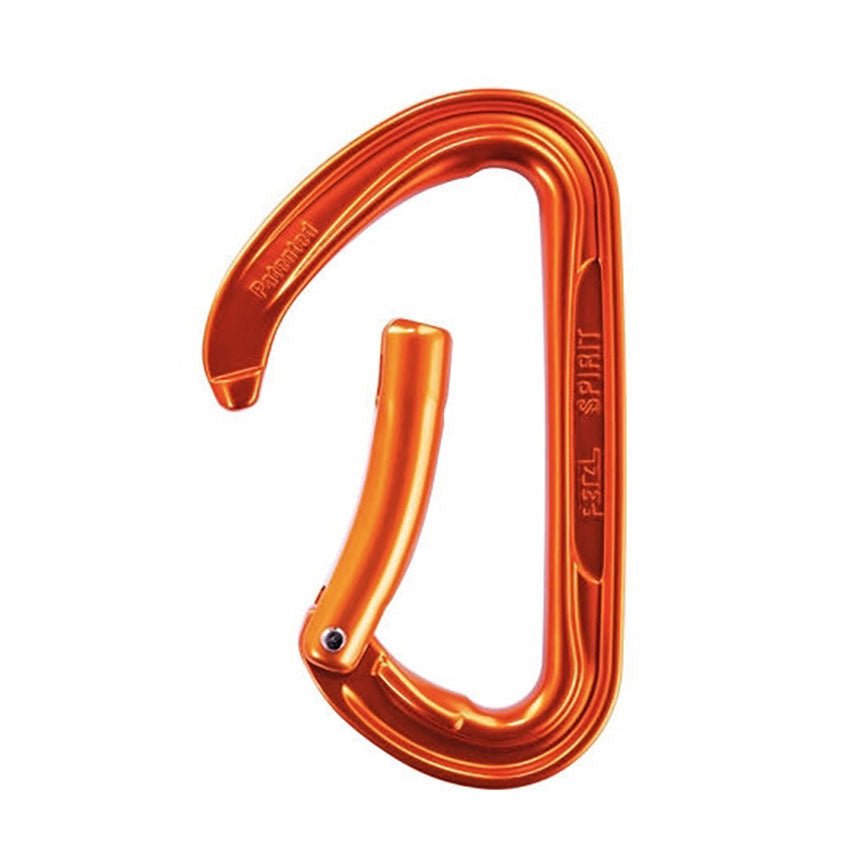 Petzl Spirit Bent Gate Climbing Carabiner