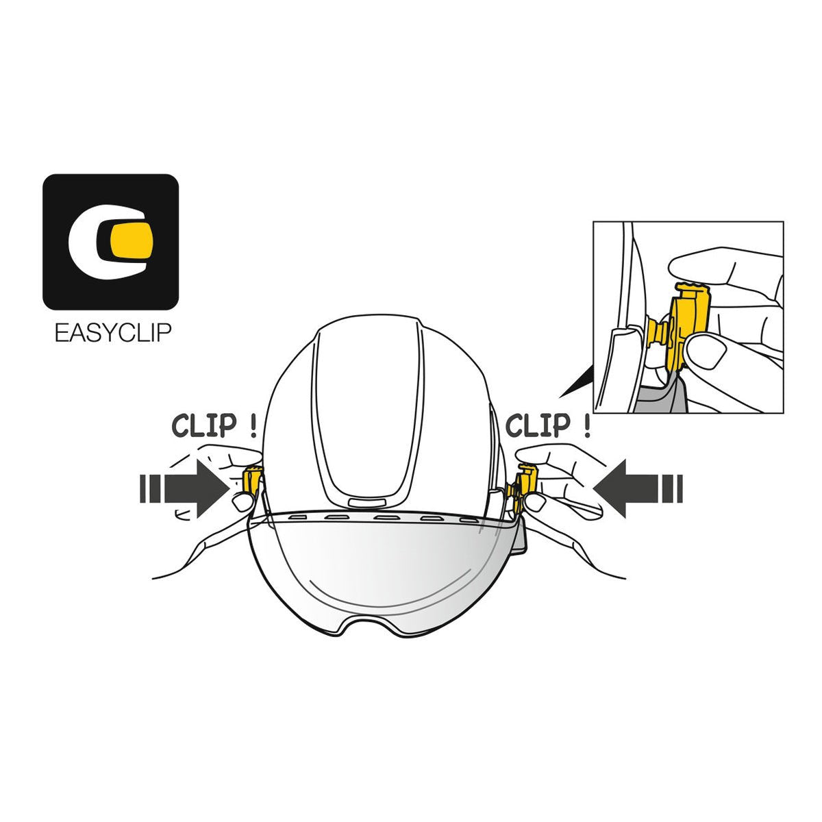 Petzl VIZIR Face Shield Industrial Helmet Attachment