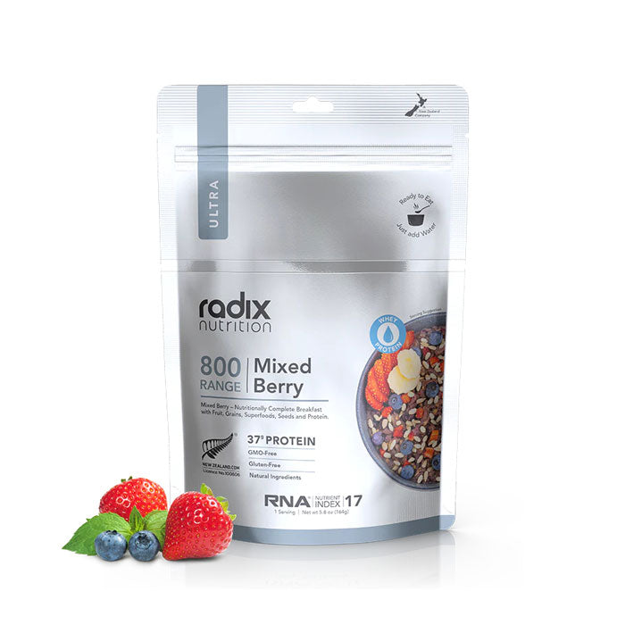 Radix Nutrition Ultra Breakfast Mixed Berry with Whey Protein - 800kcal