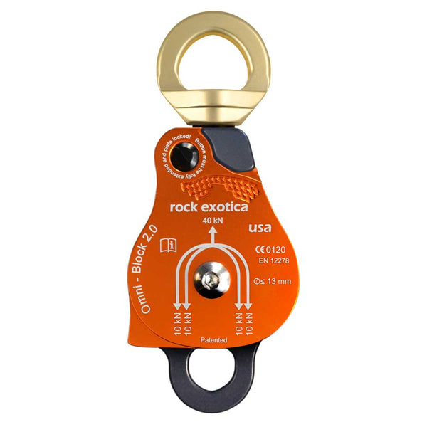 Rock Exotica Omni Block 2.0 Double Rope Pulley