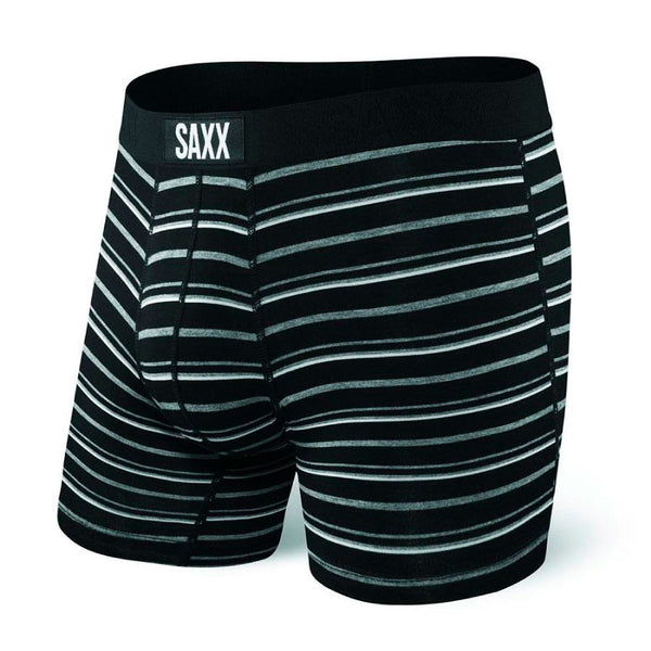 SAXX DropTemp™ Cooling Cotton Boxer Briefs - Men's Boxers in Cherry Heather