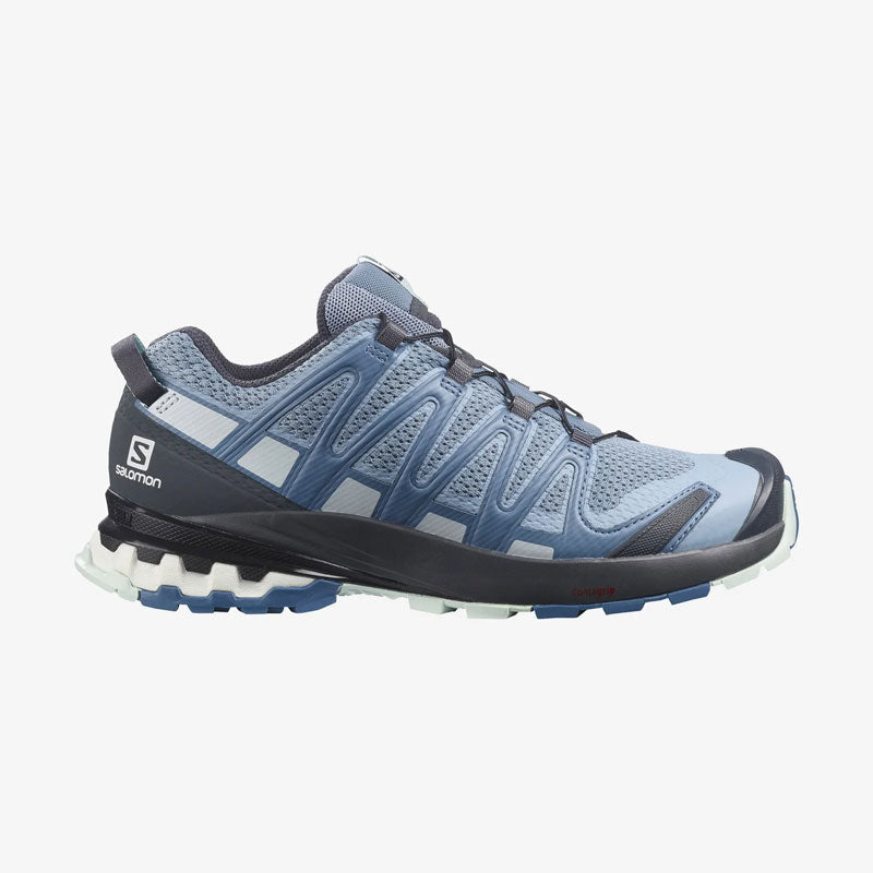 Salomon XA PRO 3D v8 Womens Trail Running Shoe - Ashley Blue/Ebony/Opal Blue