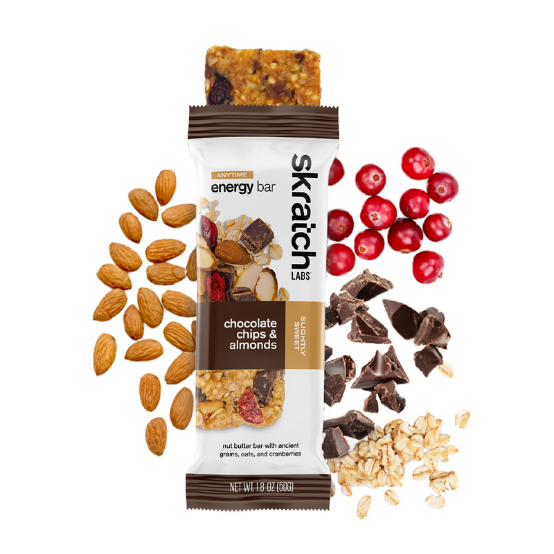 Skratch Labs Anytime Energy Bar - Almond Chocolate Chip