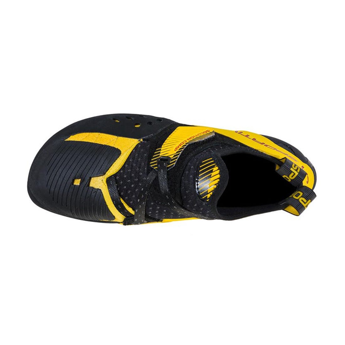 La Sportiva Solution Comp Mens Climbing Shoe - Black/Yellow