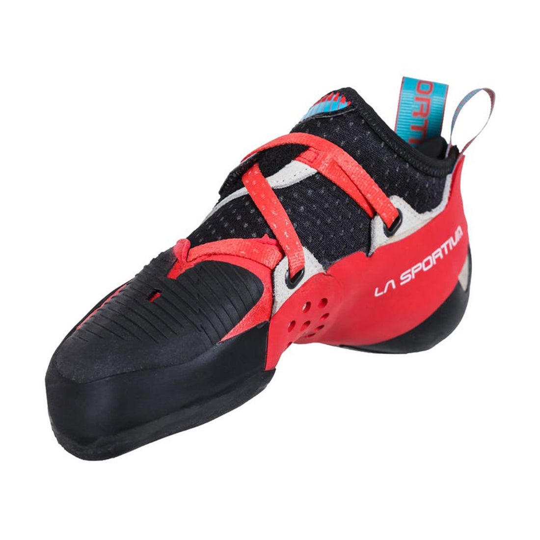 La Sportiva Solution Comp Womens Climbing Shoe - Hibiscus/Malibu Blue