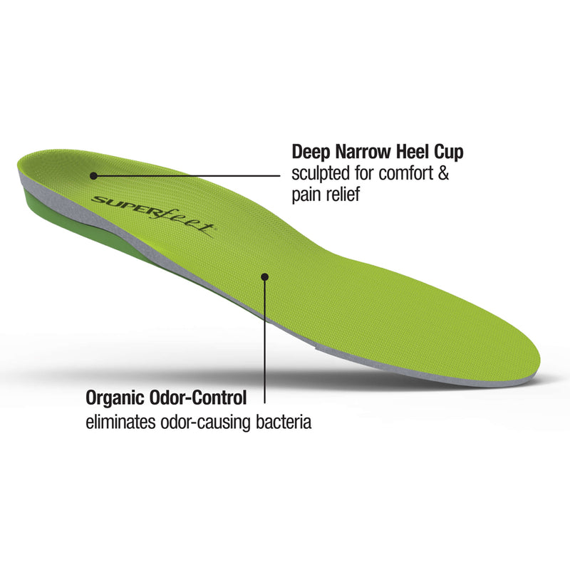 Superfeet GREEN High Arch Orthotic Insoles