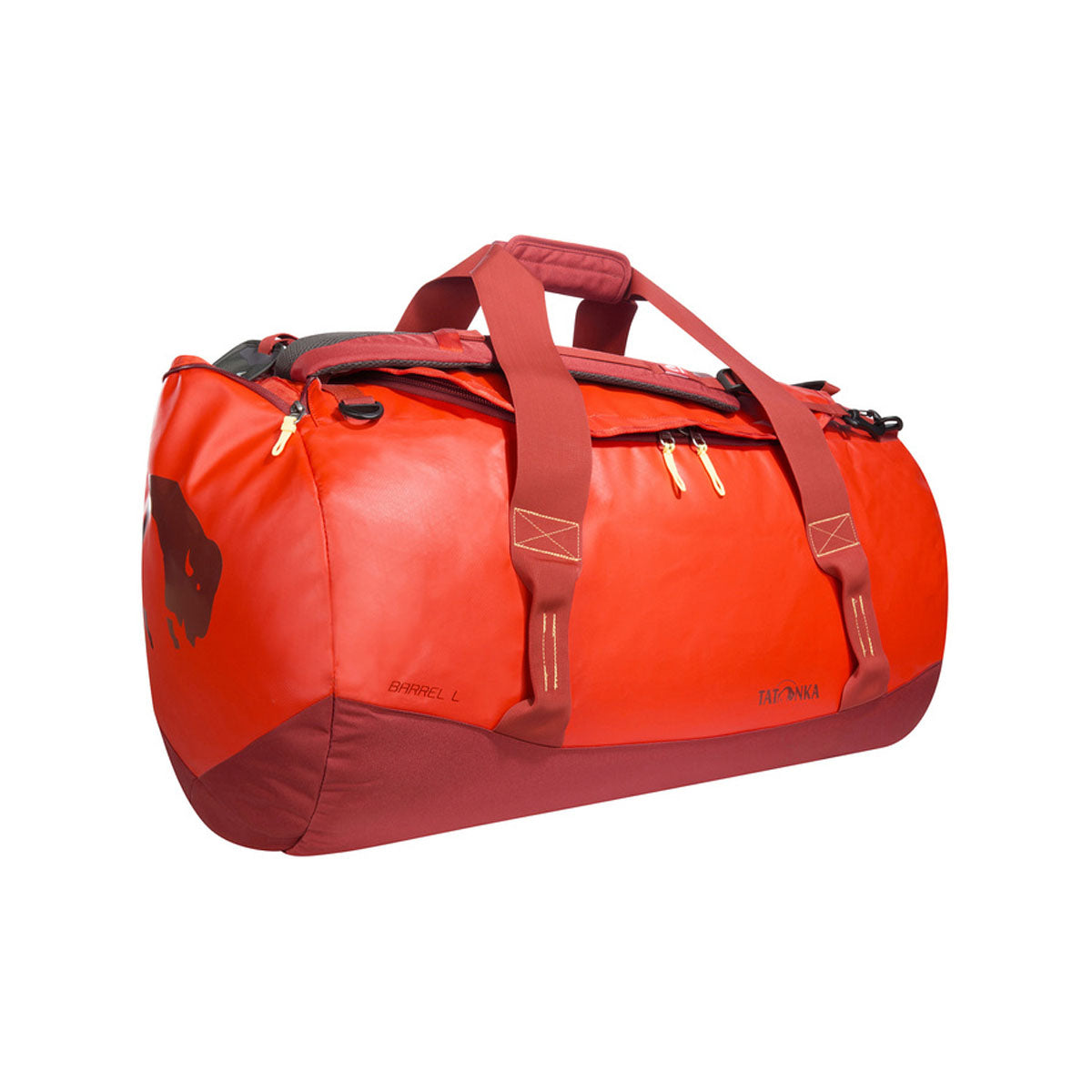 Tatonka Barrel 85 Litre Duffle Travel Bag Large Colour Red Orange