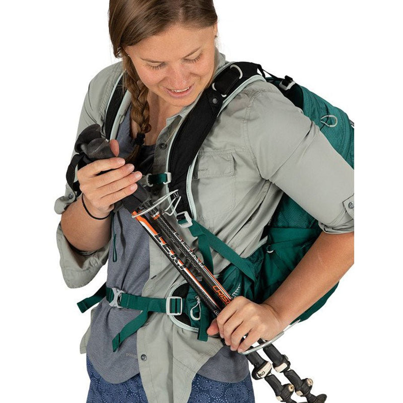 Osprey Tempest 20 Litre Womens Hiking Daypack - Aluminum Grey