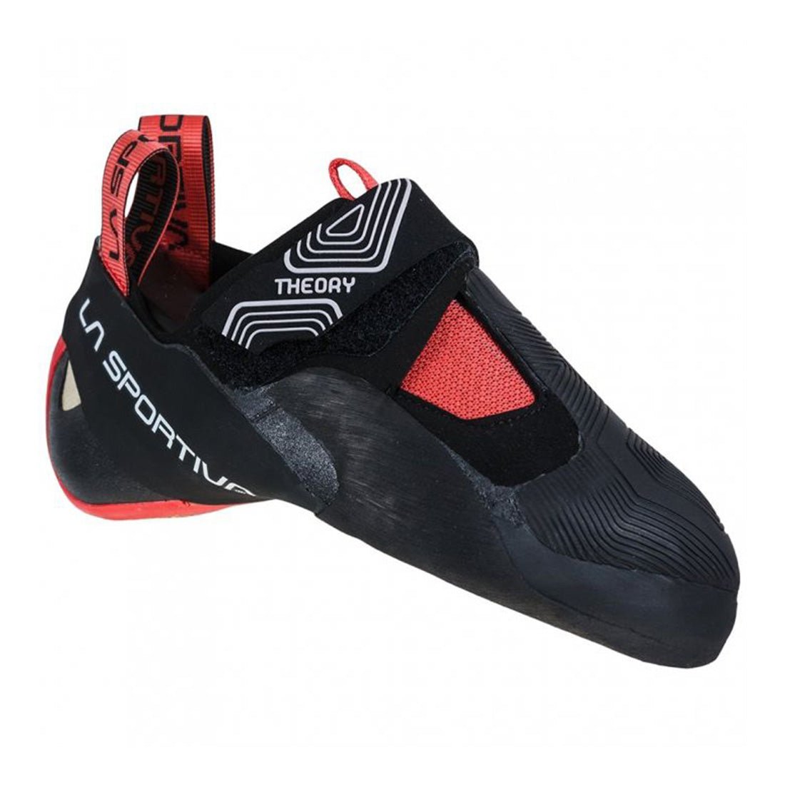 La Sportiva Theory Womens Climbing Shoe - Black/Hibiscus