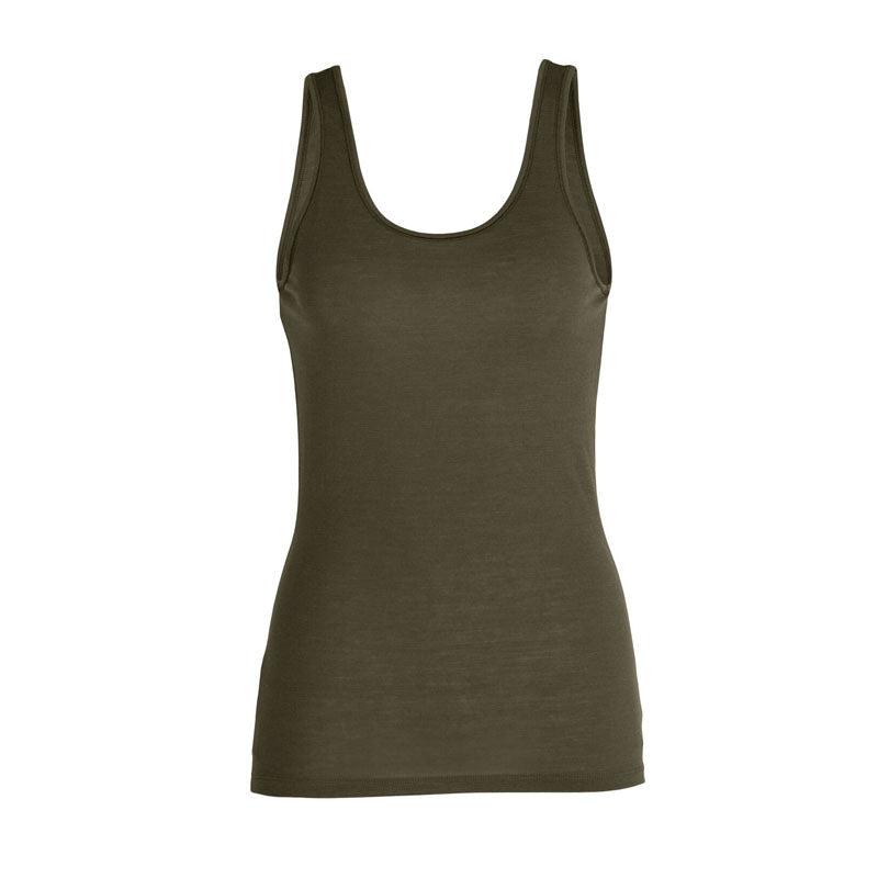 Icebreaker Siren Tank Womens Singlet Top 1 Colour Loden