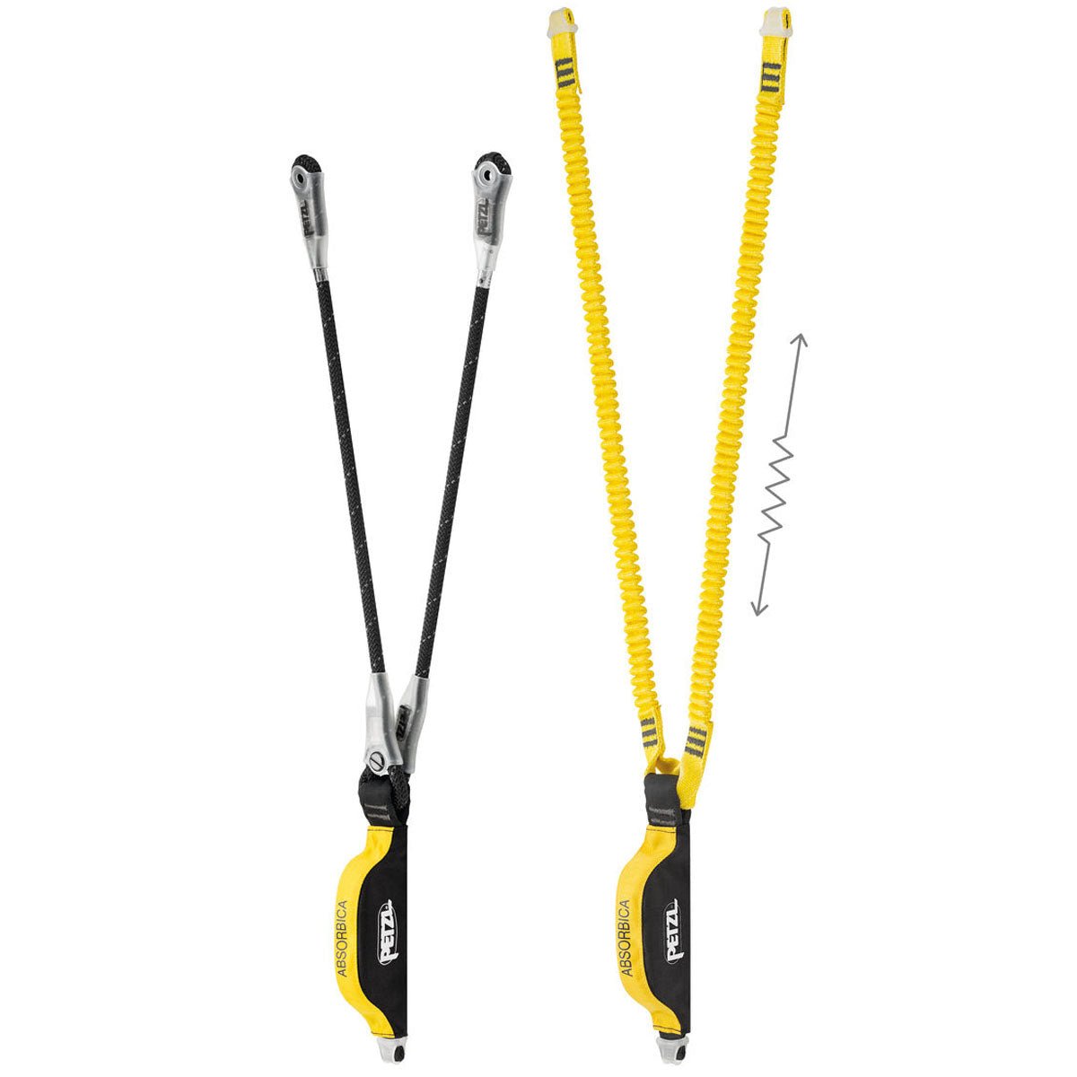 Petzl Absorbica-Y Industrial Lanyard & Absorber