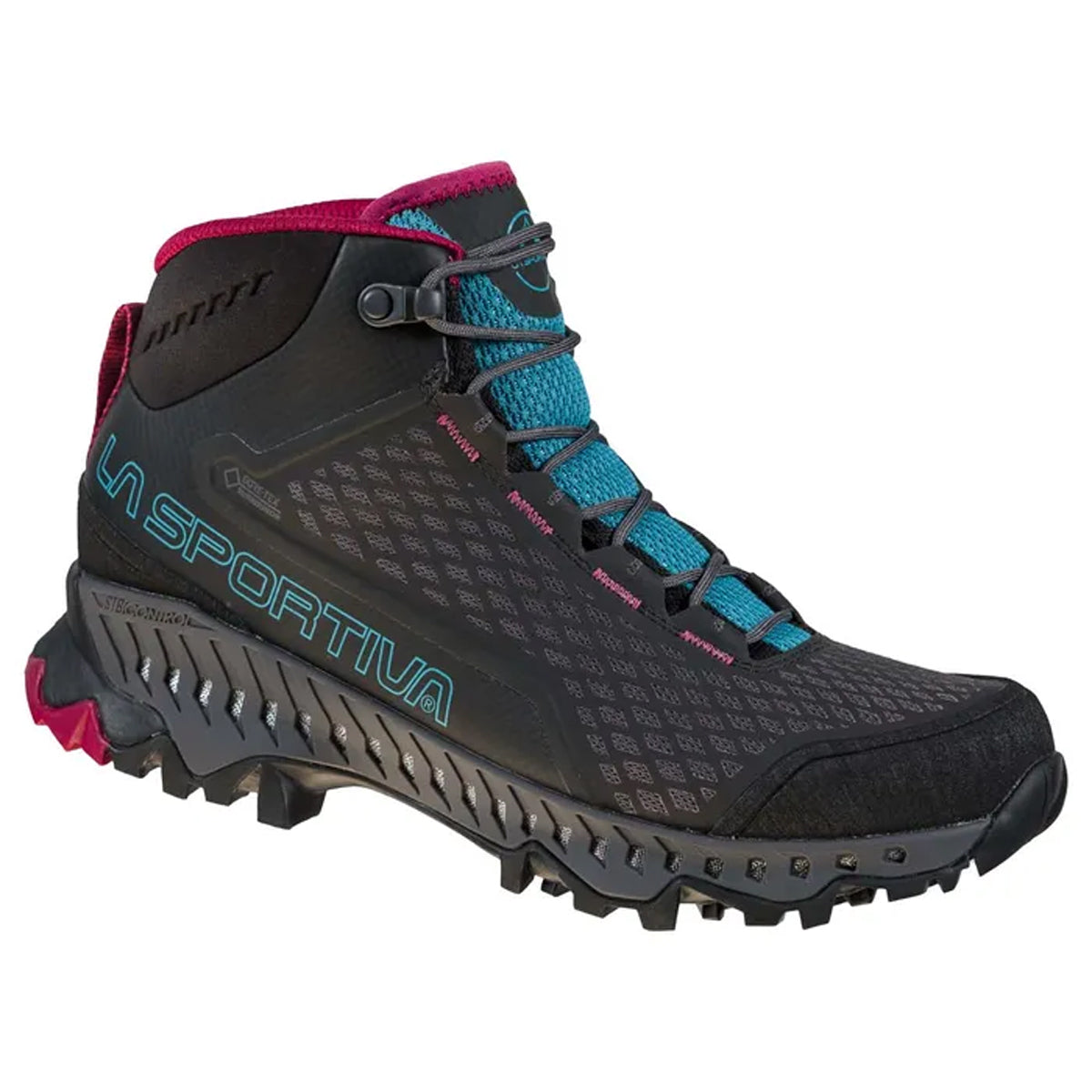 La Sportiva Stream GTX Womens Hiking Boot - Black/Topaz