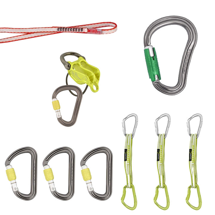 Multipitch Sport Climbing Gear Kit