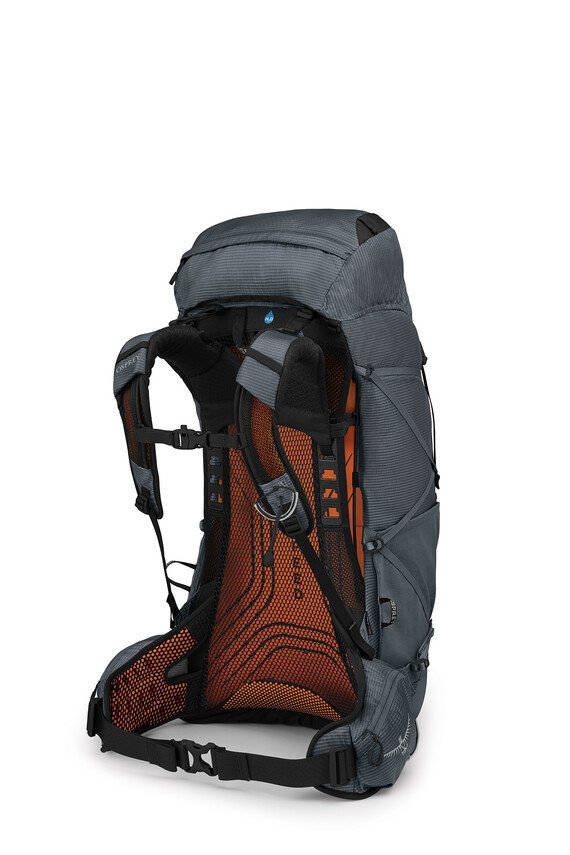 Osprey Exos 48 Litre Mens Hiking Backpack - Tungsten Grey