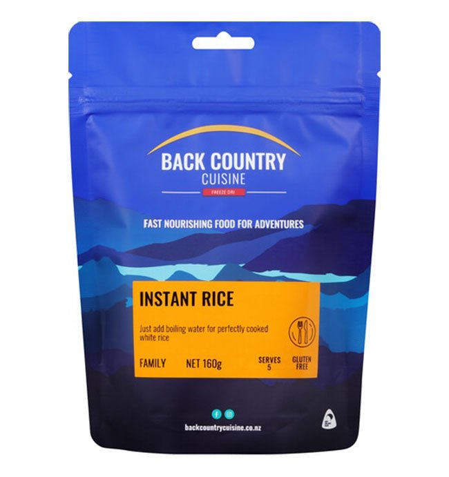 Back Country Freeze Dried Food - Instant Rice