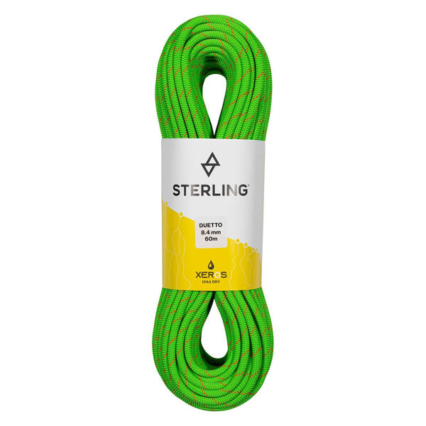 Sterling Duetto 8.4mm XEROS 60m Dynamic Climbing Rope