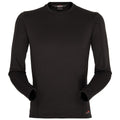 Mont Power Dry Crew Mens Long Sleeve Thermal Top - Black