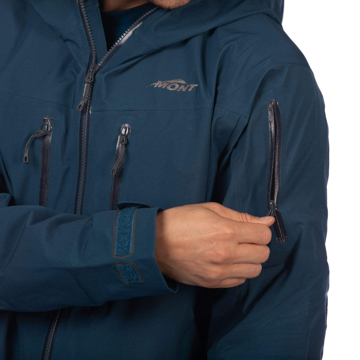 Mont Supersonic Mens Rain Jacket Colour Atlantic