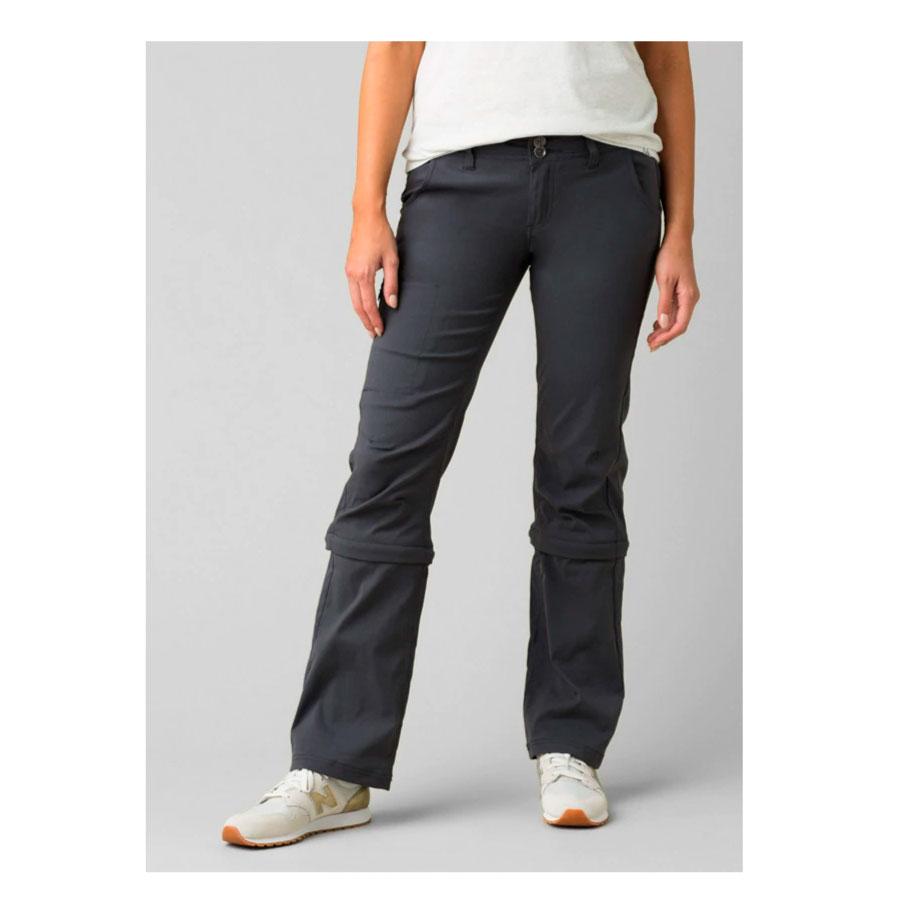 Prana Halle Convertible Womens Regular Pant Colour Coal