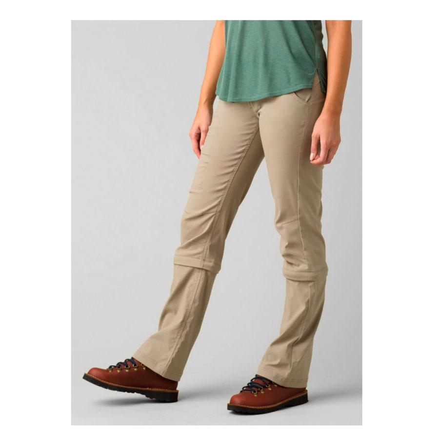 Prana Halle Convertible Womens Regular Pant Colour Dark Khaki