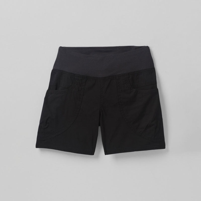 Prana Kanab Womens Shorts 5 Inseam Colour Black