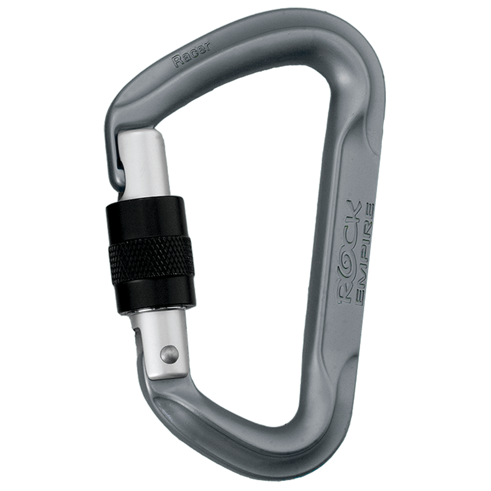 Rock Empire Racer Screwgate Climbing Carabiner