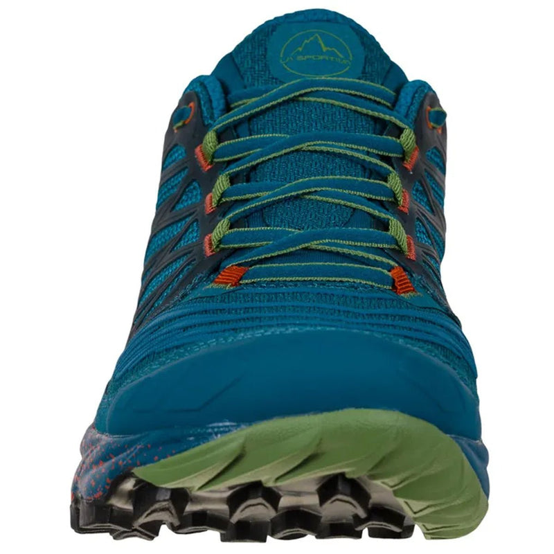 La Sportiva Akasha II Mens Trail Running Shoe - Space Blue/Kale